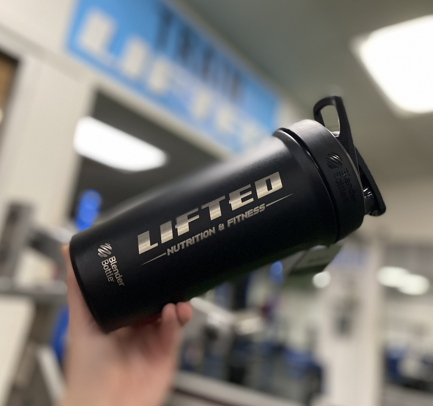 Black Stainless Steel Shaker