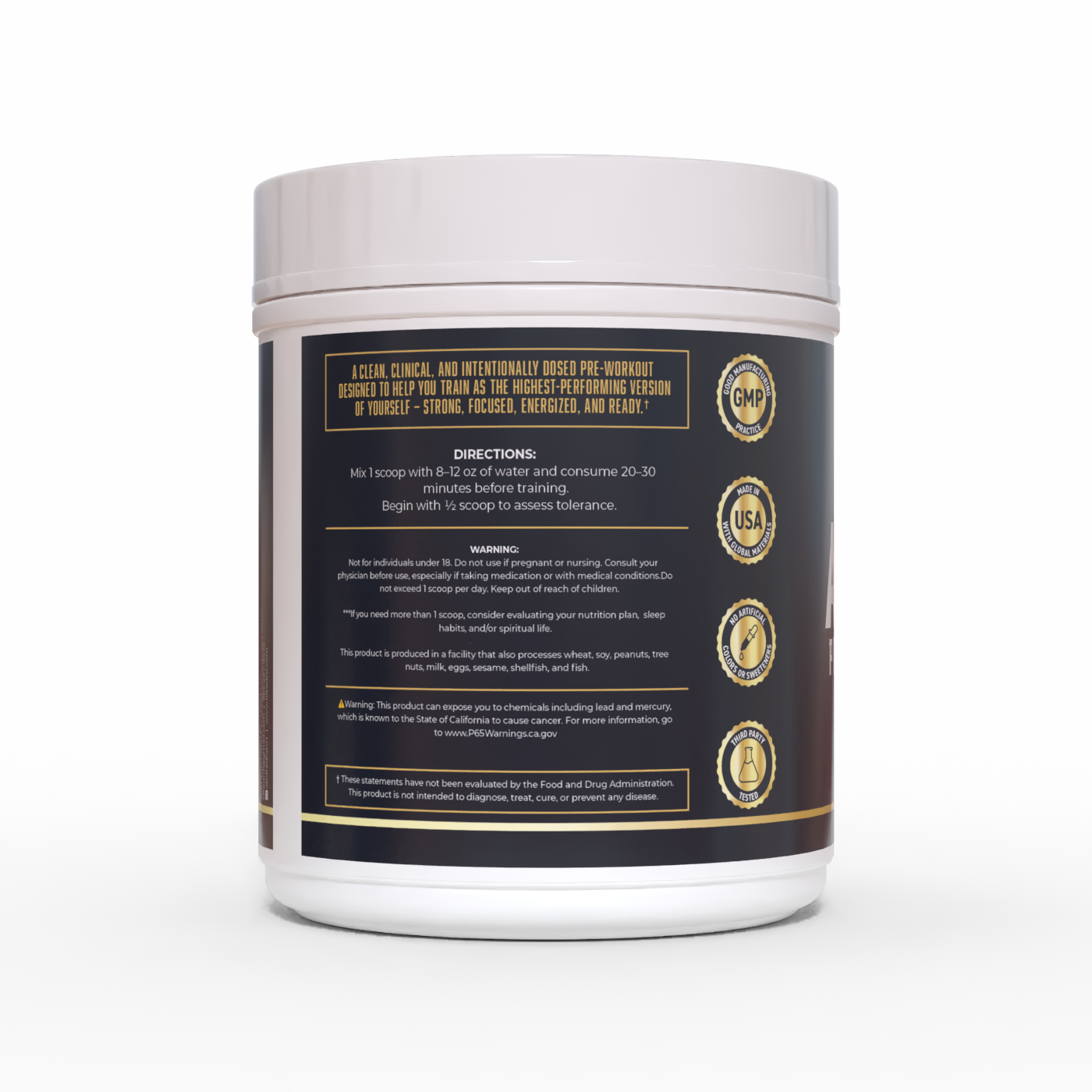 ASCEND Pre-Workout (Orange Creamsicle)